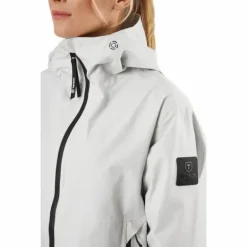 Misty Shell W Jackets Light Grey