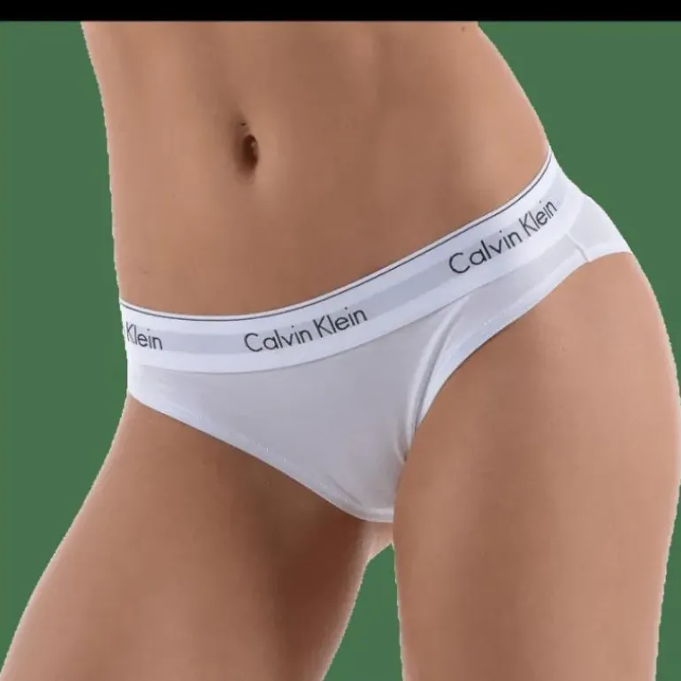 Modern Cotton Bikini White