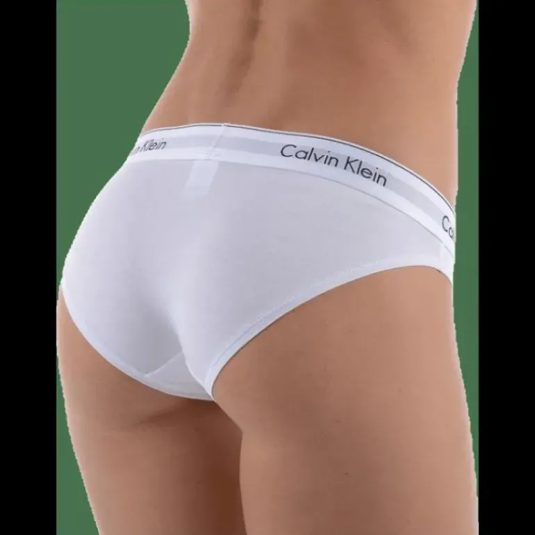 Modern Cotton Bikini White