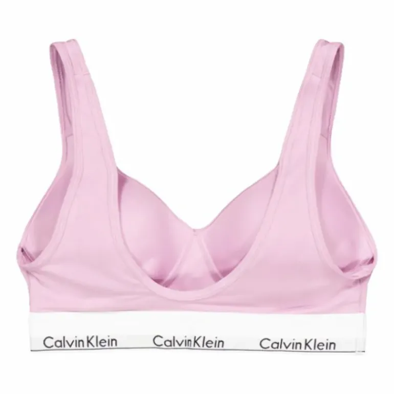 Modern Cotton Lift Bralette Purple