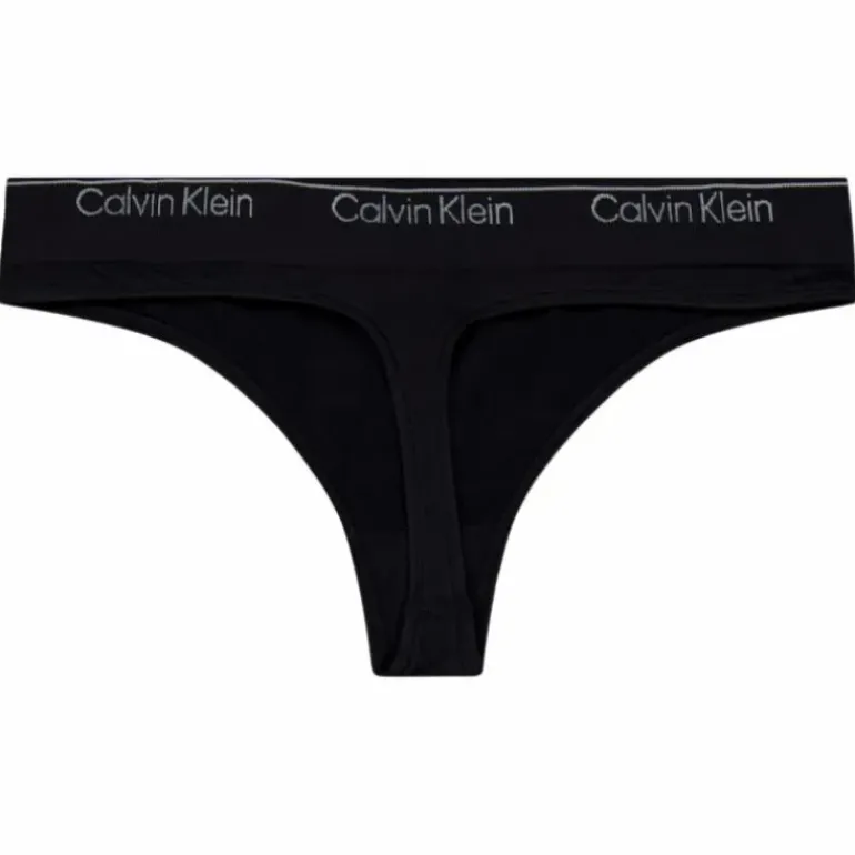 Modern Seamless Thong Black