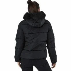 Monica Short Puffer Jacket Cc Otw Black
