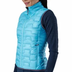 Motion Down Vest Turquoise
