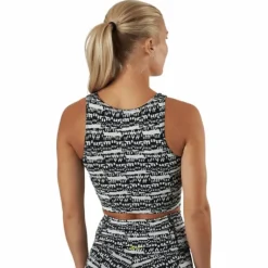 Myt Cotton Crop Tank Black