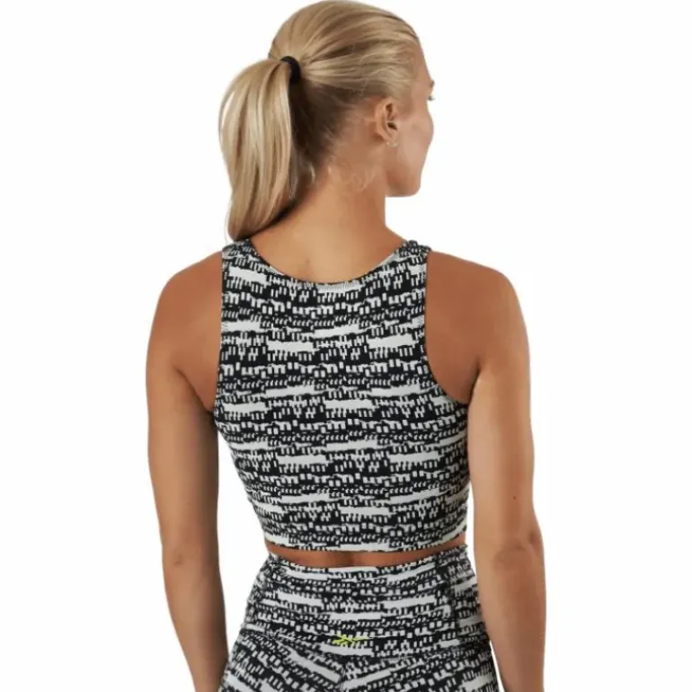 Myt Cotton Crop Tank Black