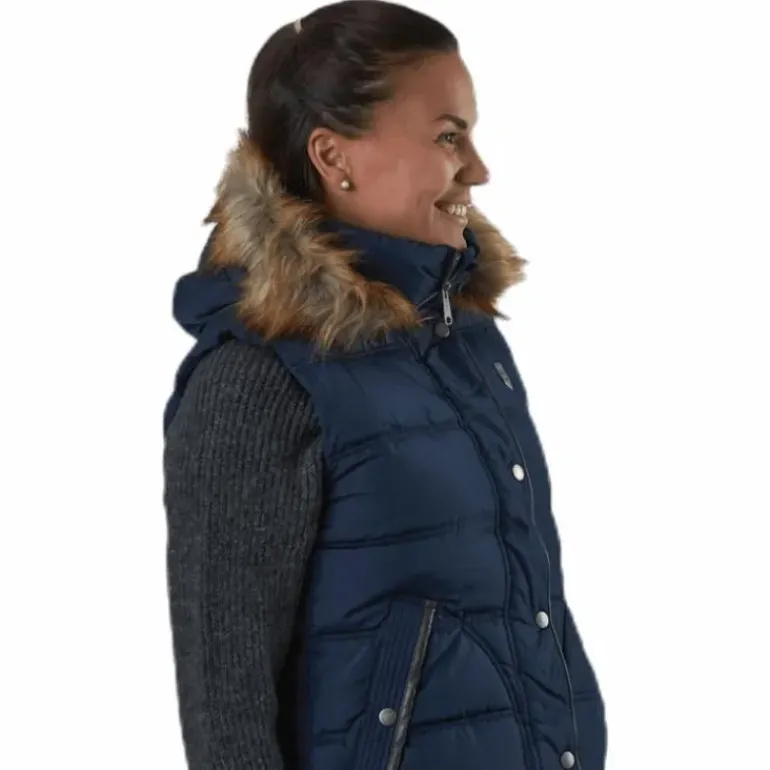 Nadja Waistcoat Blue