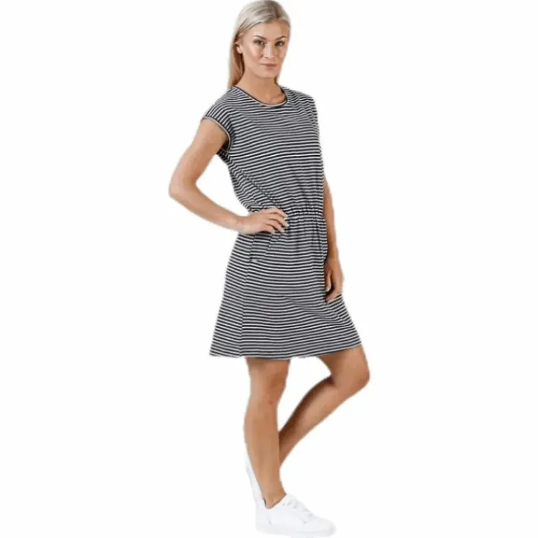 Neapel Dress Blue/White