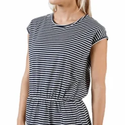 Neapel Dress Blue/White