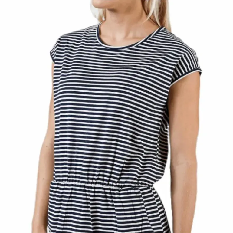 Neapel Dress Blue/White