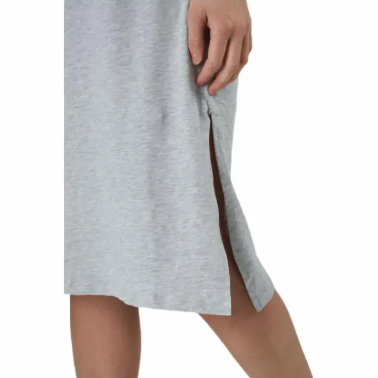 Neora Ss Fold Up Dress Grey