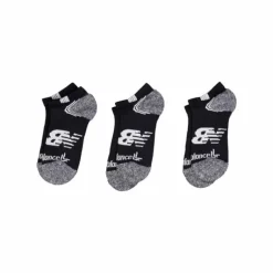 New Balance Unisex No Show Run Black,white
