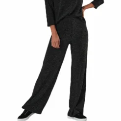 New Queen Glitter Pant Jrs Black