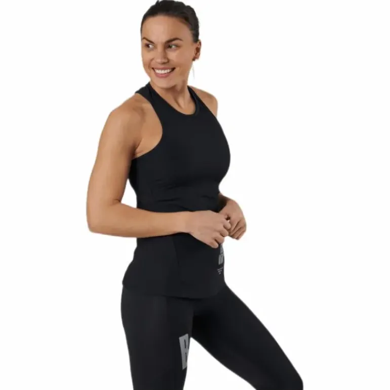 Night Rib Tank Black