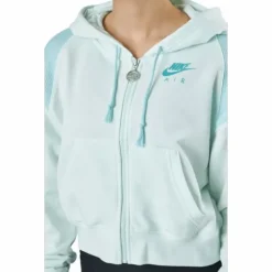 Nike Air Women's Full-zip Flee Barely Green/light Dew/washed
