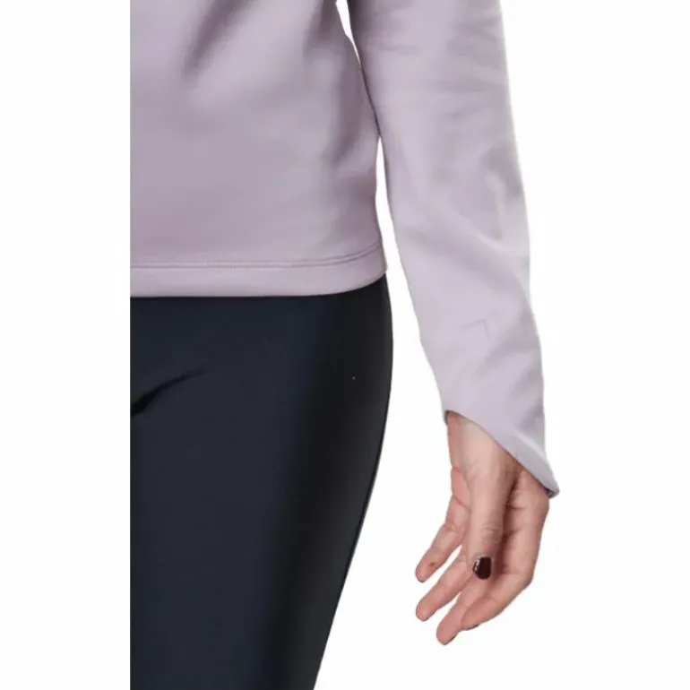 Nike Dri-fit Element Women's T Plum Fog/lime Glow/black