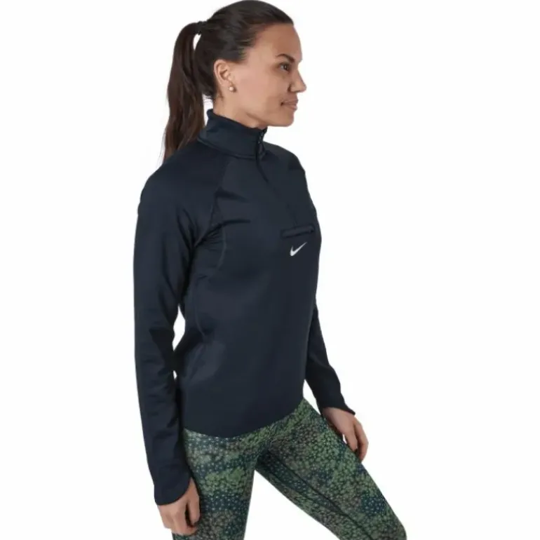 Nike Dri-fit Element Women's T Black/dk Smoke Grey/white