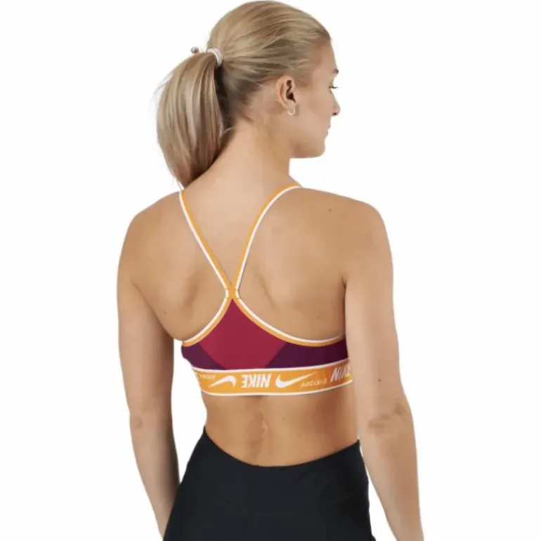 Nike Dri-fit Indy Women's Ligh Sangria/light Curry/white