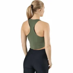 Nike Dri-fit One Luxe Women's Medium Olive/metallic Gold