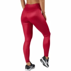 Nike Dri-fit One Women's Mid-r Mystic Hibiscus/white
