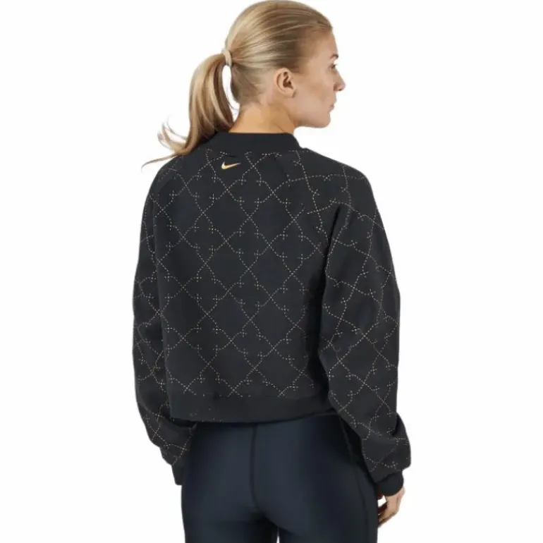 Nike Dri-fit Women's Novelty F Black/metallic Gold