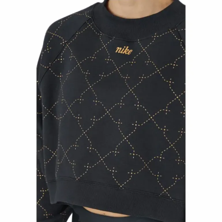 Nike Dri-fit Women's Novelty F Black/metallic Gold