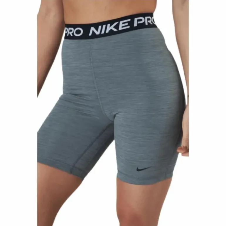 Nike Pro 365 Women's High-Rise 7" Shorts SMOKE GREY/HTR/BLACK/BLACK