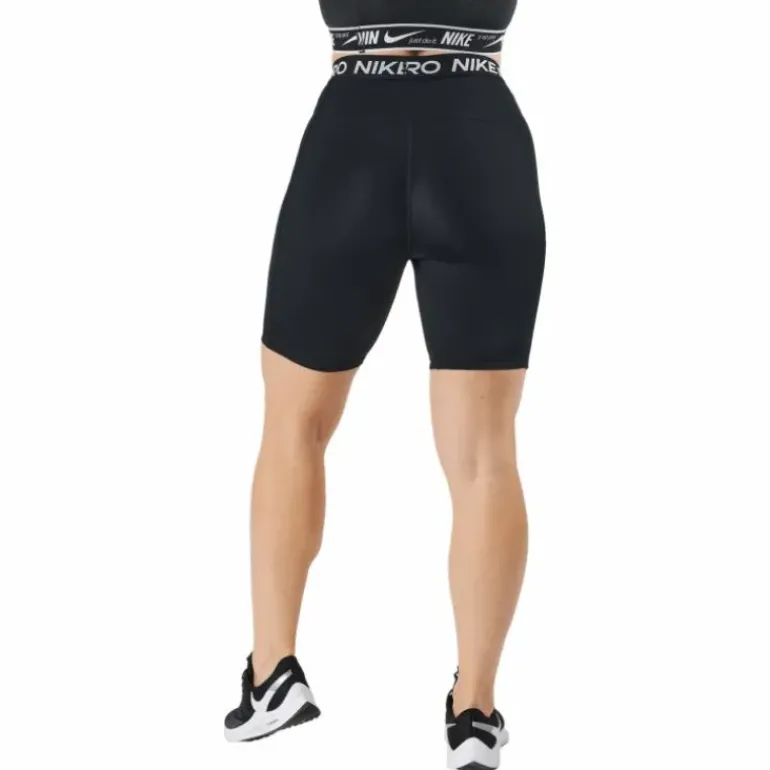 Nike Pro 365 Women's High-Rise 7" Shorts BLACK/WHITE