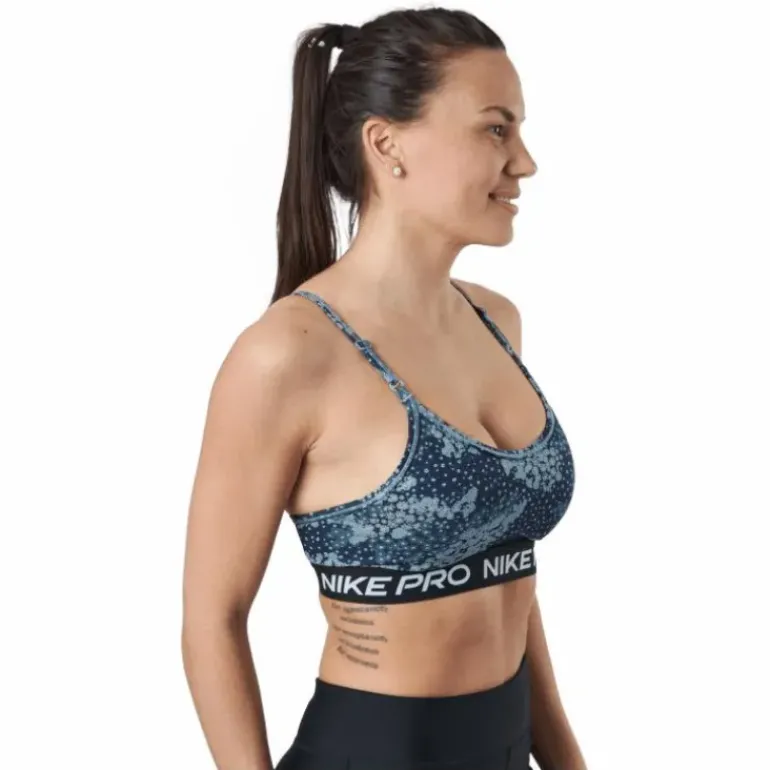 Nike Pro Dri-fit Indy Women's Aviator Grey/black/black/white
