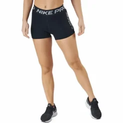 Nike Pro Dri-fit Women's 3" Gr Black/black/white