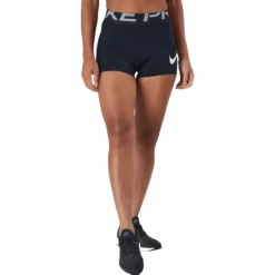 Nike Pro Dri-fit Women's 3" Gr Black/black/white