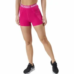 Nike Pro Dri-fit Women's 3" Hi Active Pink/white