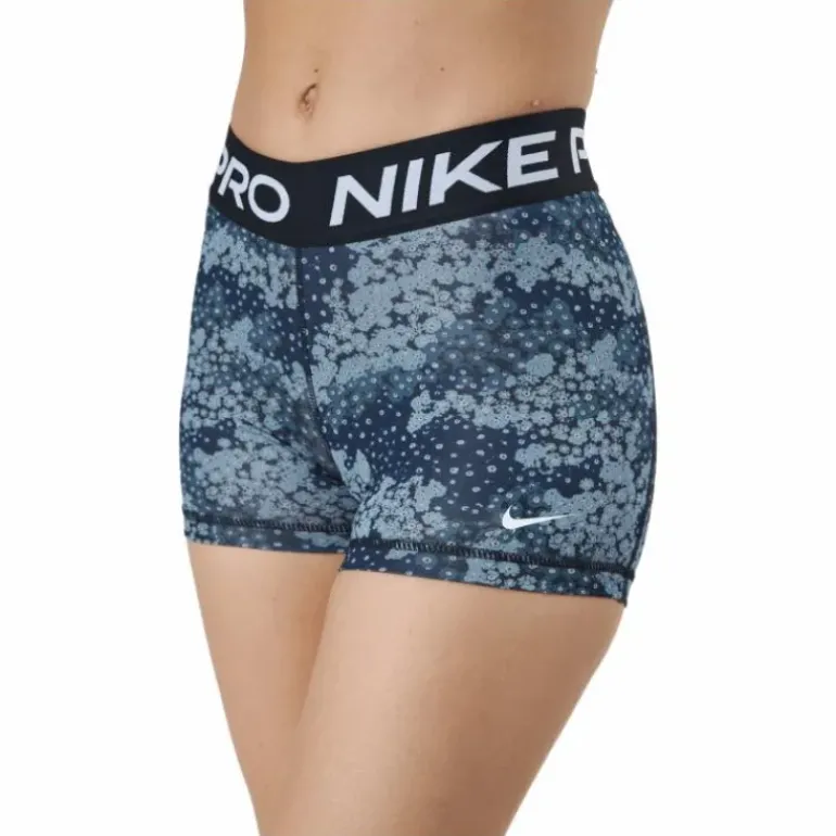 Nike Pro Dri-fit Women's 3" Pr Aviator Grey/black/white