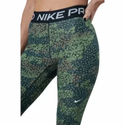 Nike Pro Dri-fit Women's Print Treeline/black/white