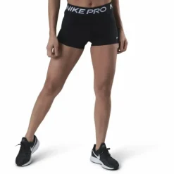 Nike Pro Women's 3" Shorts BLACK/WHITE