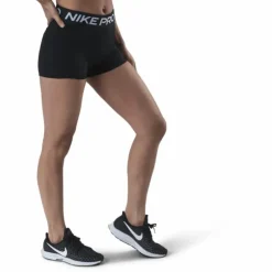 Nike Pro Women's 3" Shorts BLACK/WHITE