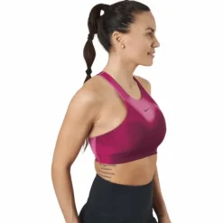 Nike Yoga Dri-fit Swoosh Women Cosmic Fuchsia/iron Grey