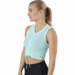 Nike Yoga Dri-fit Women's Tank Mint Foam/grey Fog