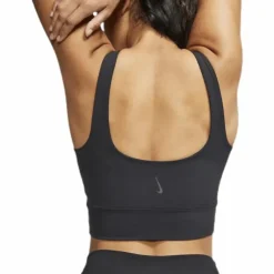 Nike Yoga Luxe Crop Top Black/Grey