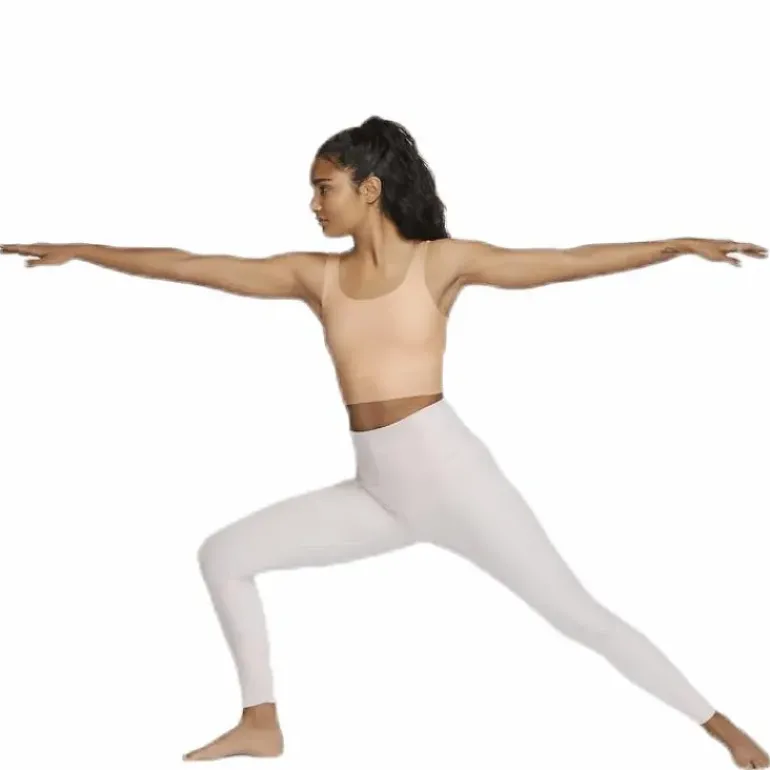 Nike Yoga Luxe Crop Top Orange