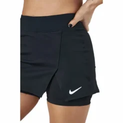 NikeCourt Dri-FIT Victory Women's Tennis Skirt BLACK/WHITE