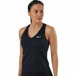 NikeCourt Victory Women's Tennis Tank BLACK/WHITE