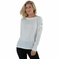 Nollie Ls O-Neck Top White