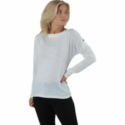 Nollie Ls O-Neck Top White