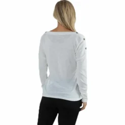 Nollie Ls O-Neck Top White