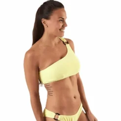 Nora Bikini Oneshoulder Top Yellow