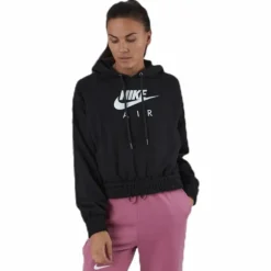 Nsw Air Hoodie Flc White/Black