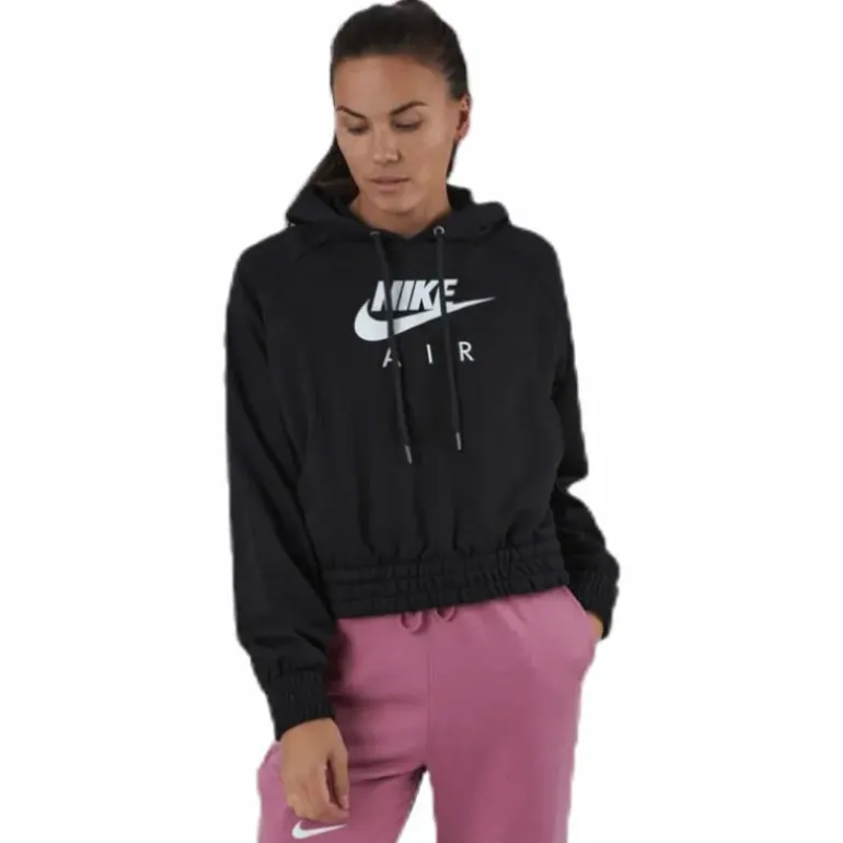 Nsw Air Hoodie Flc White/Black