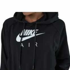 Nsw Air Hoodie Flc White/Black