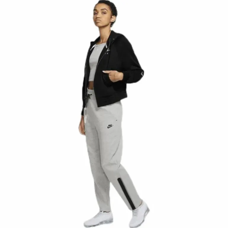 Nsw Air Hoodie Fz Bb Flc White/Black