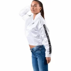 Nsw Air Satin Track Jacket White